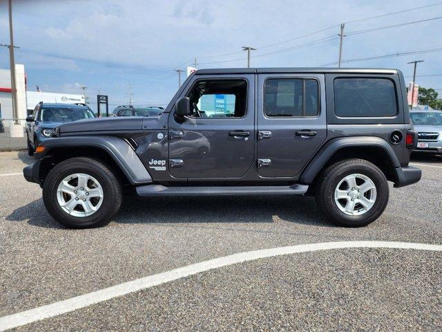 used 2021 Jeep Wrangler Unlimited car, priced at $32,100