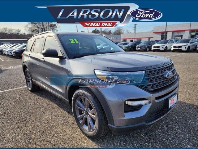 used 2021 Ford Explorer car, priced at $32,124