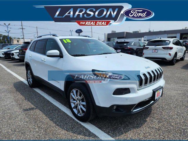 used 2018 Jeep Cherokee car, priced at $19,300