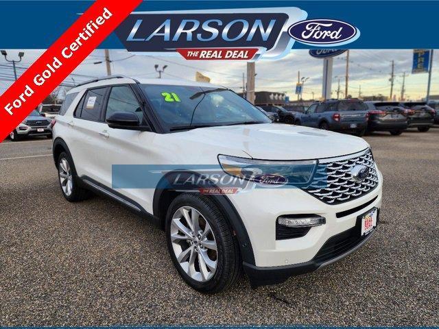 used 2021 Ford Explorer car, priced at $44,200