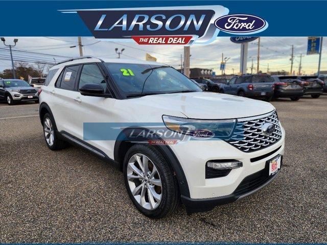 used 2021 Ford Explorer car, priced at $44,400