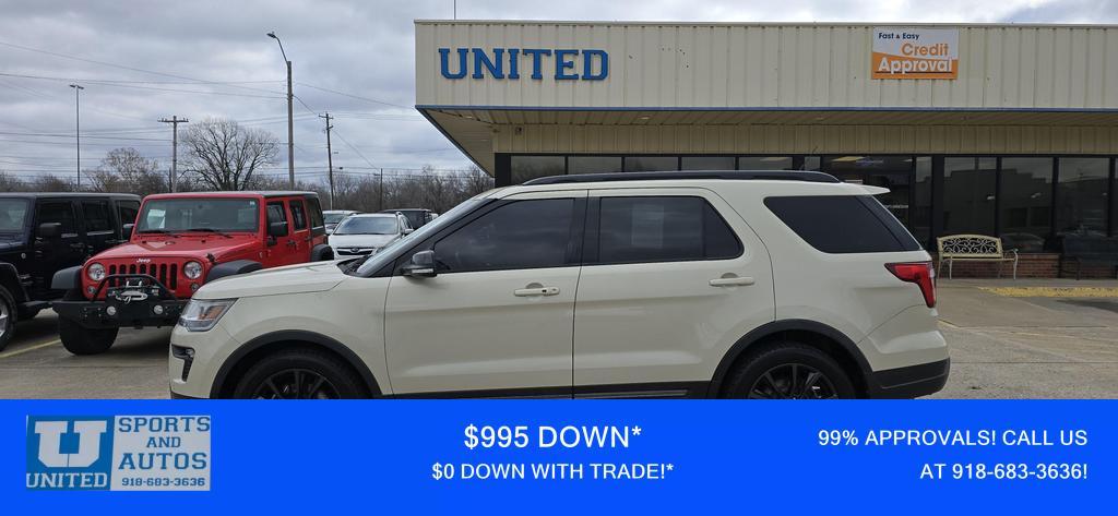 used 2018 Ford Explorer car, priced at $15,950