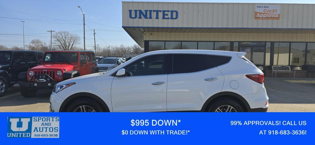 used 2018 Hyundai Santa Fe Sport car, priced at $10,880