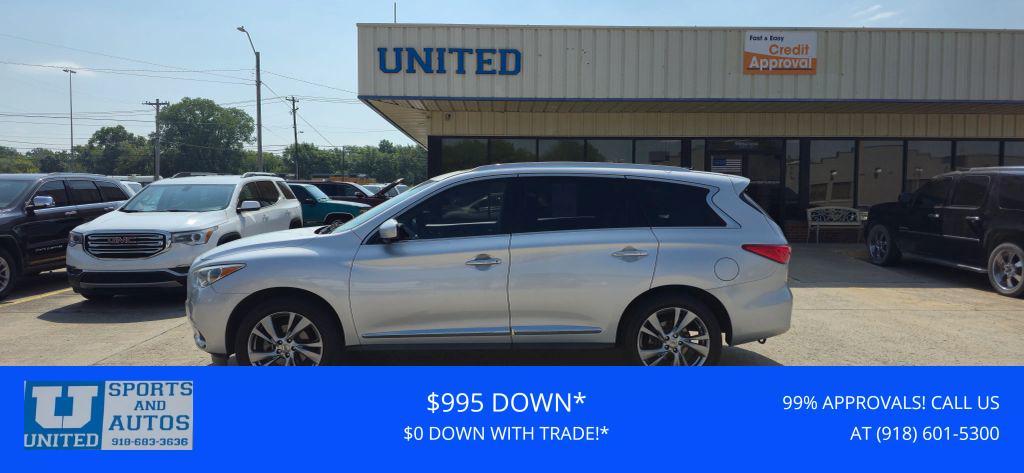 used 2013 INFINITI JX35 car, priced at $7,880