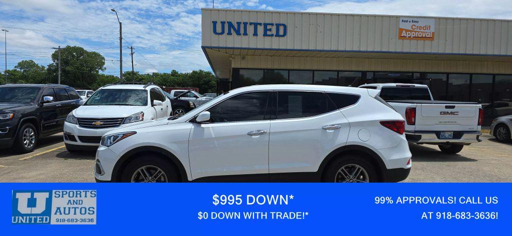 used 2018 Hyundai Santa Fe Sport car, priced at $11,250