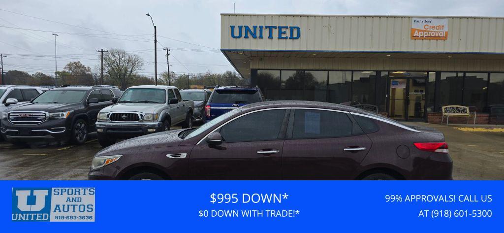 used 2018 Kia Optima car, priced at $7,880