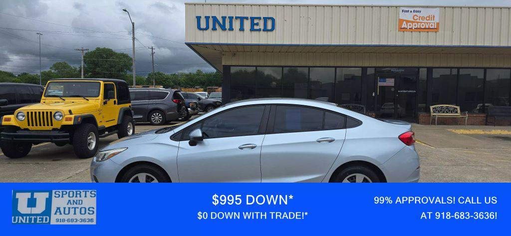 used 2018 Chevrolet Cruze car, priced at $8,950