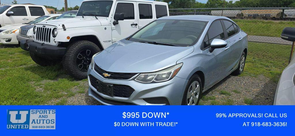 used 2018 Chevrolet Cruze car, priced at $8,950
