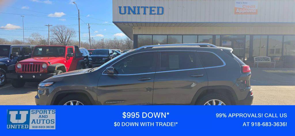 used 2015 Jeep Cherokee car, priced at $9,950