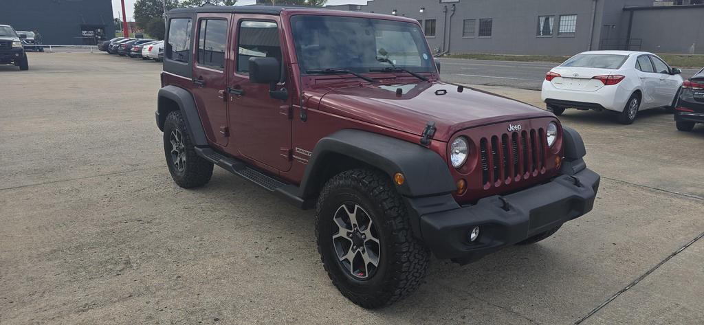 used 2012 Jeep Wrangler Unlimited car, priced at $12,950