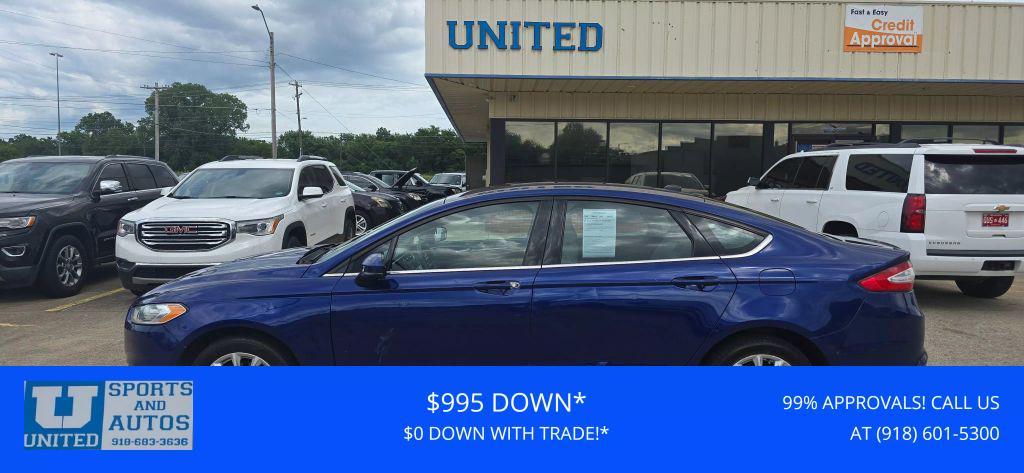 used 2015 Ford Fusion car, priced at $6,850