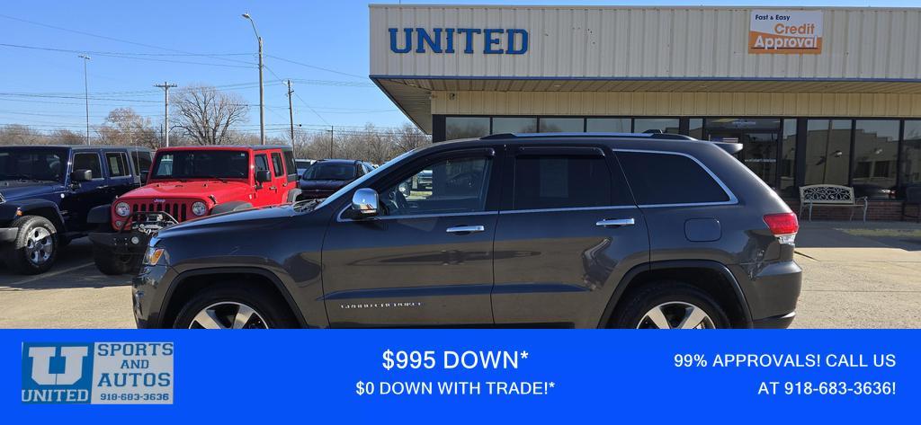 used 2015 Jeep Grand Cherokee car, priced at $12,880