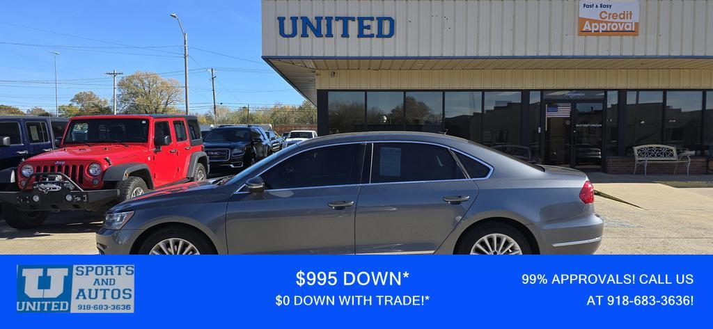 used 2016 Volkswagen Passat car, priced at $9,950