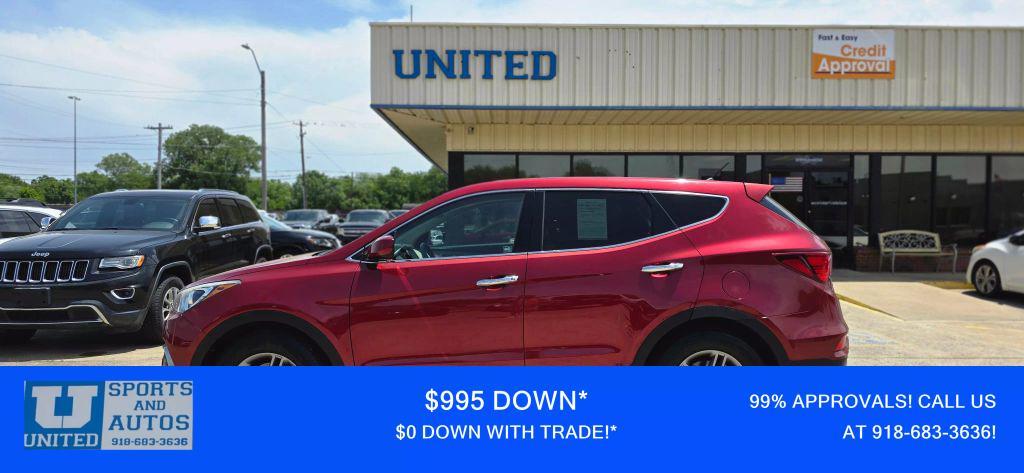 used 2018 Hyundai Santa Fe Sport car, priced at $11,950