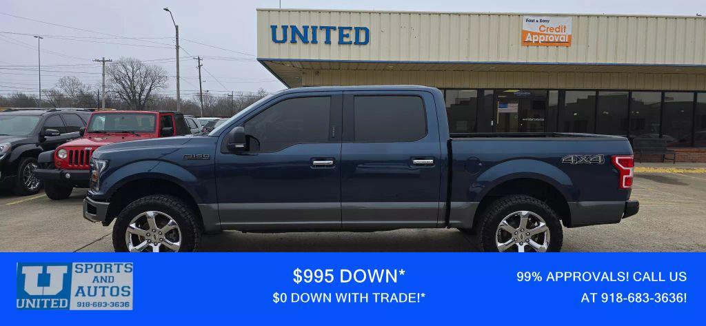 used 2018 Ford F-150 car, priced at $19,950