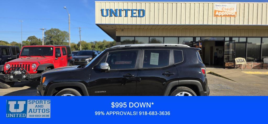 used 2017 Jeep Renegade car, priced at $13,450