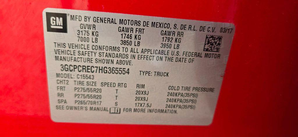 used 2017 Chevrolet Silverado 1500 car, priced at $12,950