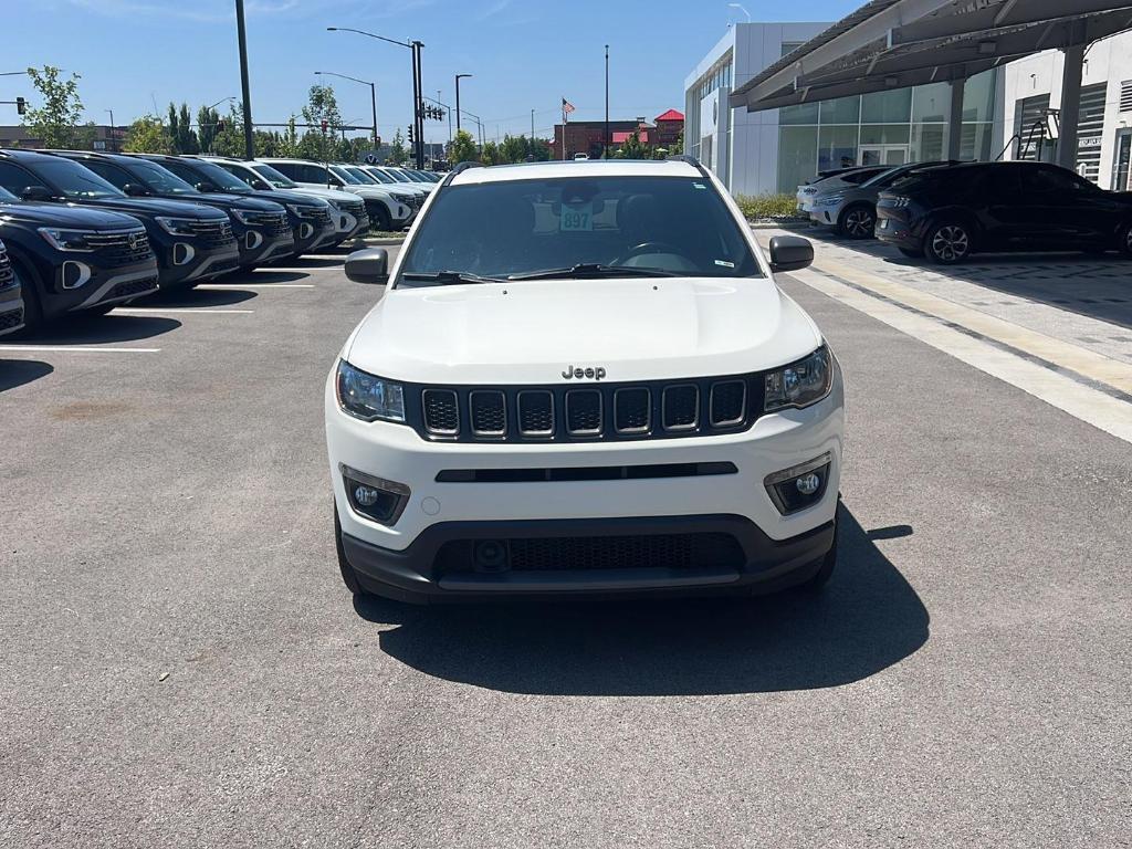 used 2021 Jeep Compass car, priced at $17,447