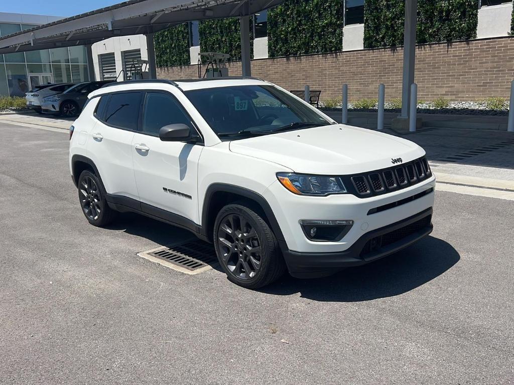 used 2021 Jeep Compass car, priced at $17,447