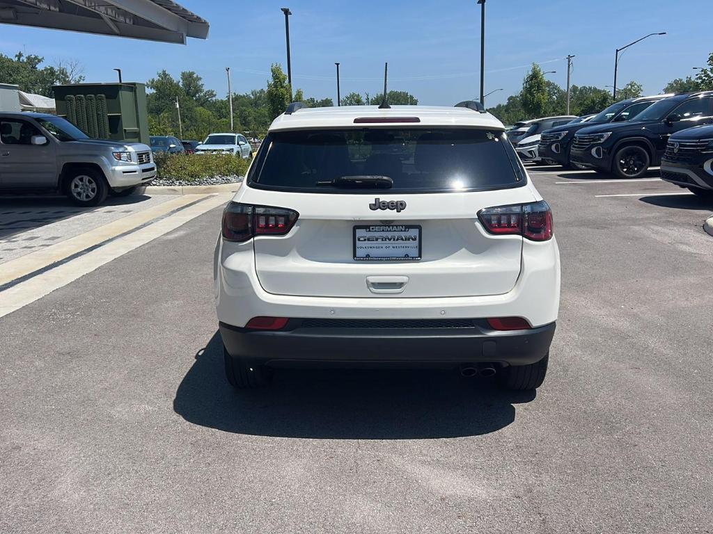 used 2021 Jeep Compass car, priced at $17,447