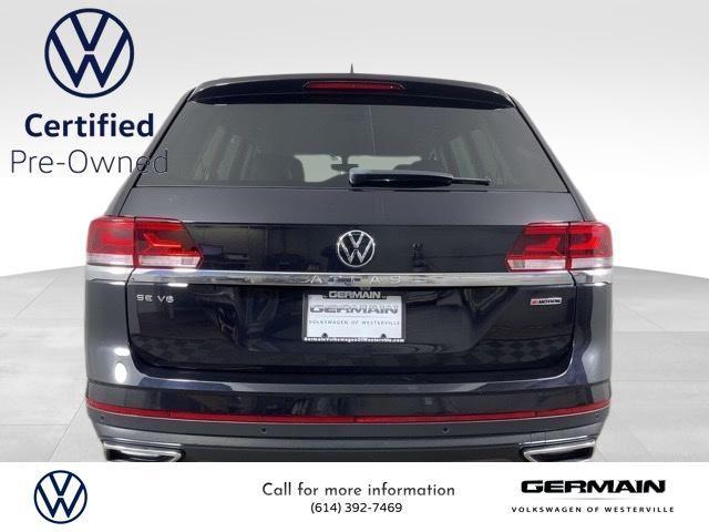 used 2021 Volkswagen Atlas car, priced at $26,600