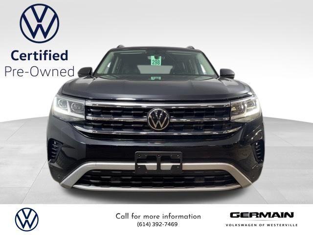 used 2021 Volkswagen Atlas car, priced at $26,600