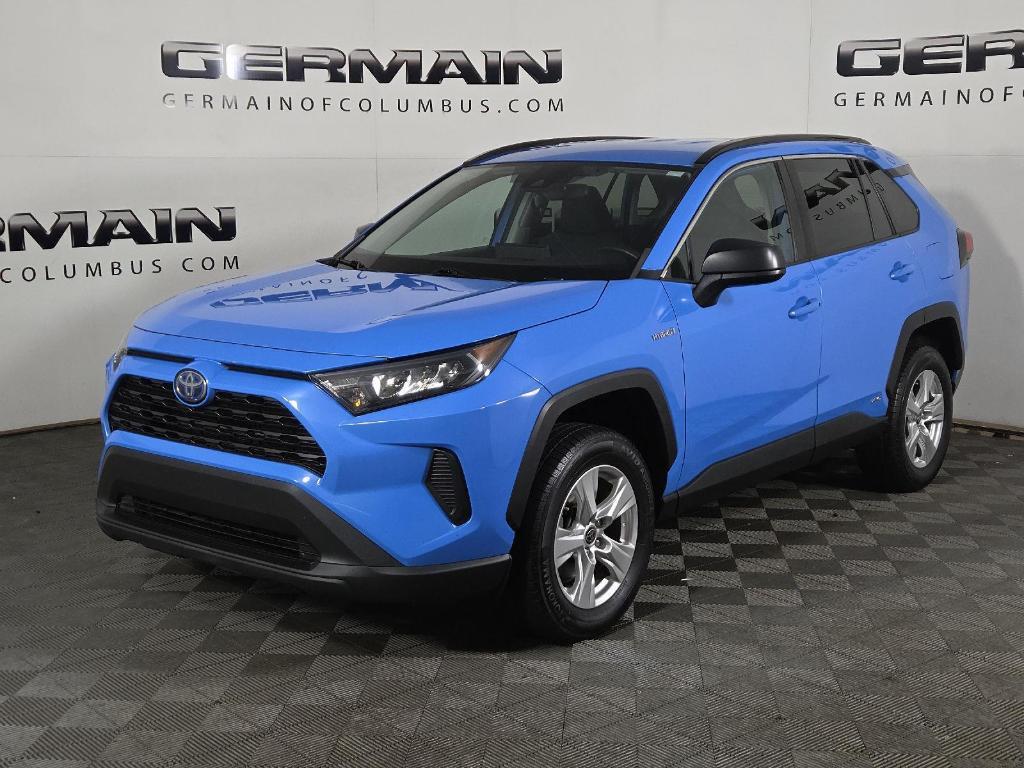 used 2021 Toyota RAV4 Hybrid car, priced at $21,411