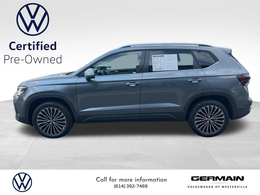 used 2025 Volkswagen Taos car, priced at $28,000