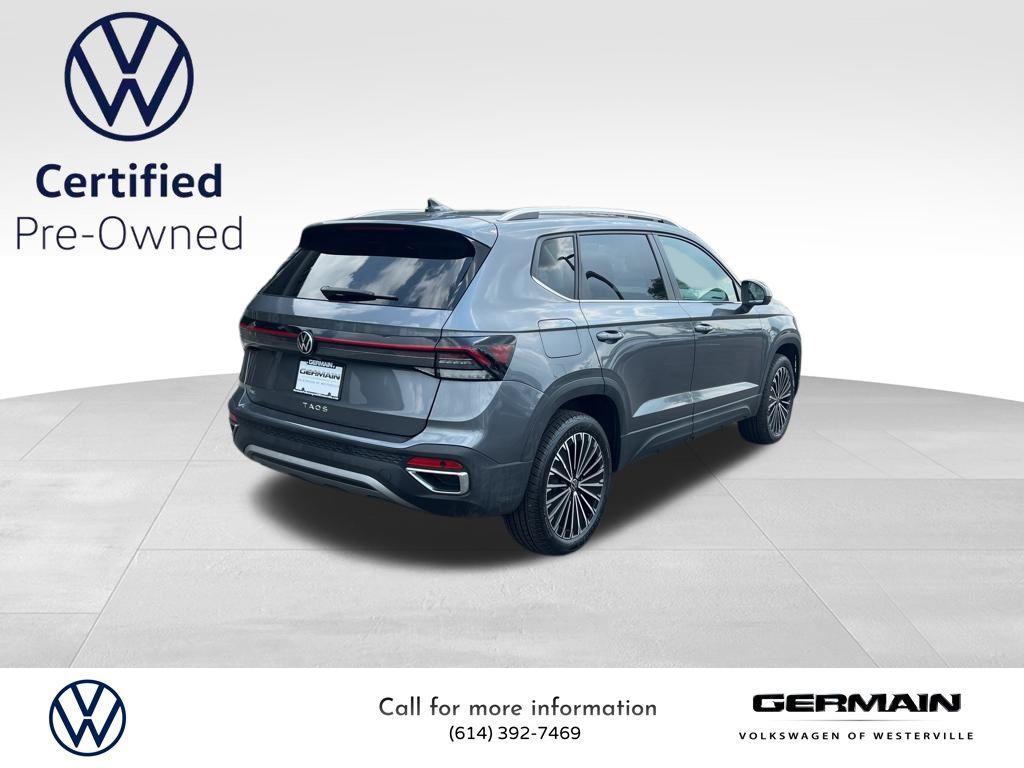 used 2025 Volkswagen Taos car, priced at $28,000