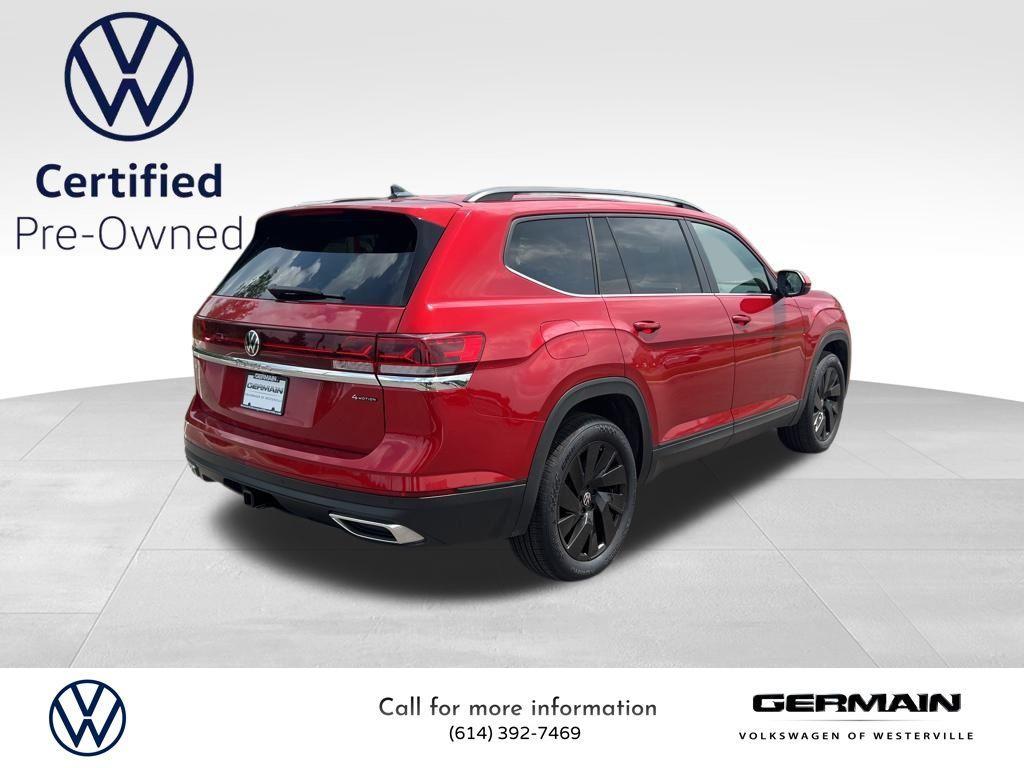 used 2025 Volkswagen Atlas car, priced at $38,997