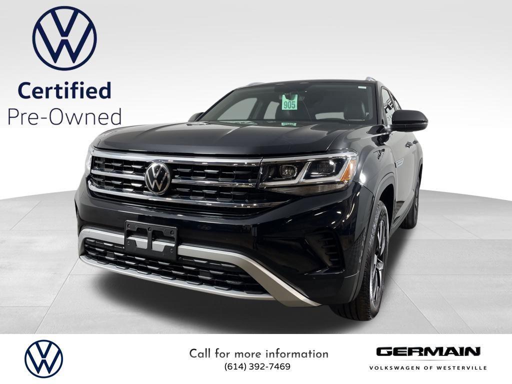 used 2021 Volkswagen Atlas Cross Sport car, priced at $25,349