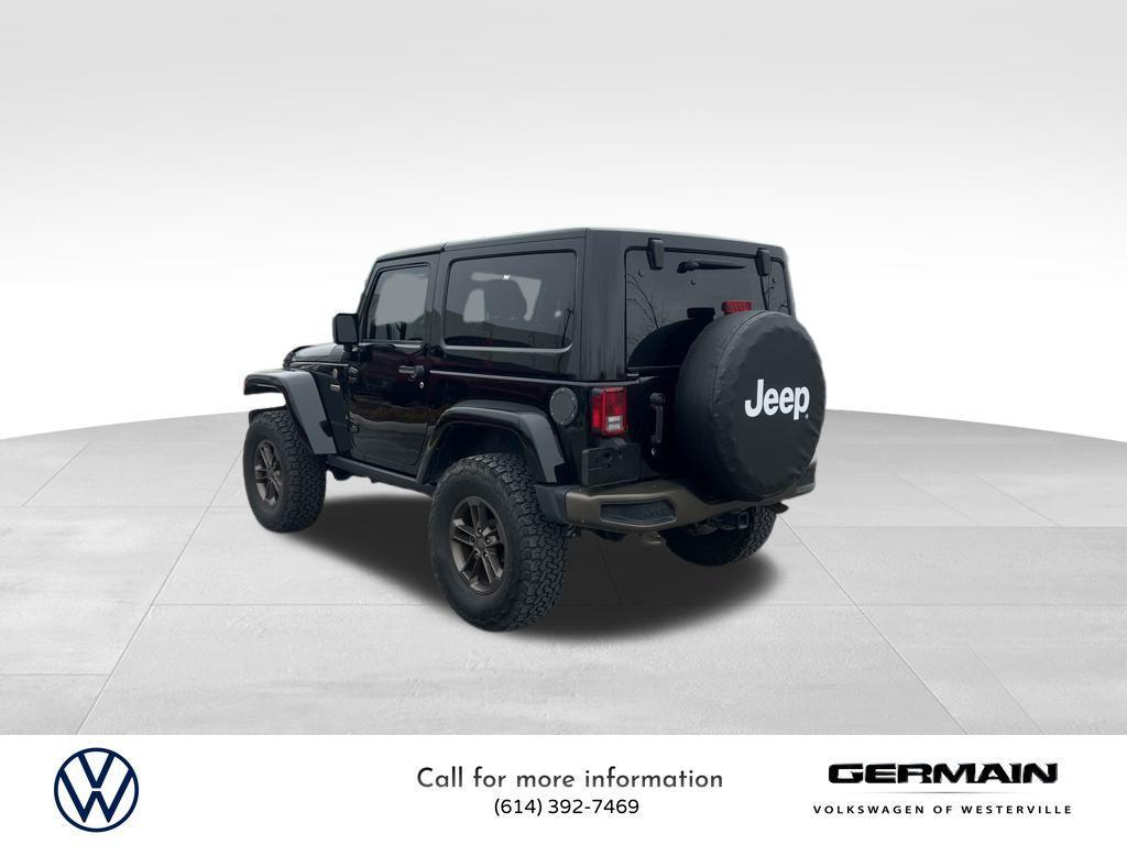 used 2017 Jeep Wrangler car, priced at $25,700