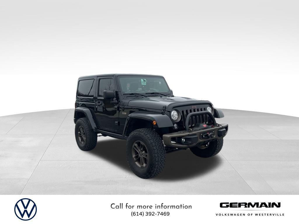 used 2017 Jeep Wrangler car, priced at $25,700