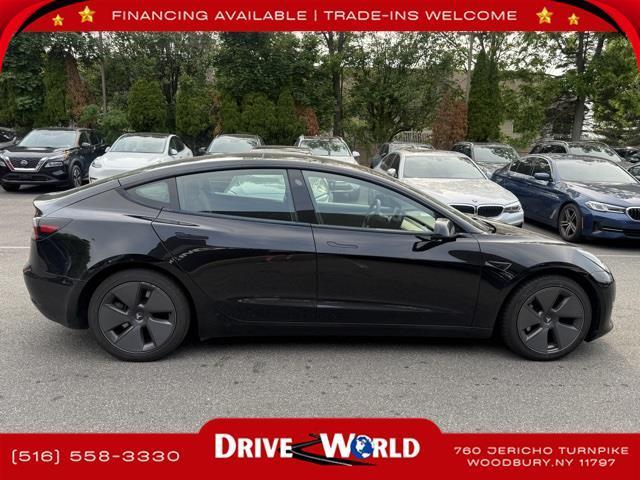 used 2022 Tesla Model 3 car, priced at $21,995