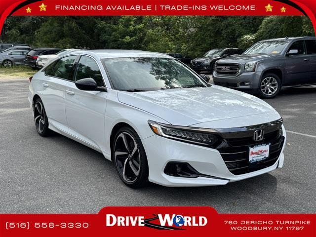 used 2022 Honda Accord car, priced at $20,395
