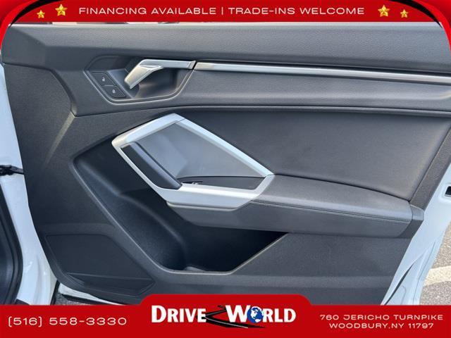 used 2023 Audi Q3 car, priced at $19,395