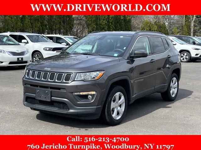 used 2021 Jeep Compass car, priced at $17,495