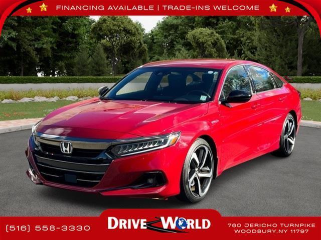 used 2022 Honda Accord Hybrid car, priced at $21,495