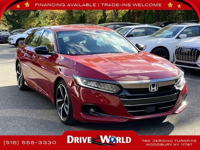used 2022 Honda Accord Hybrid car, priced at $21,495