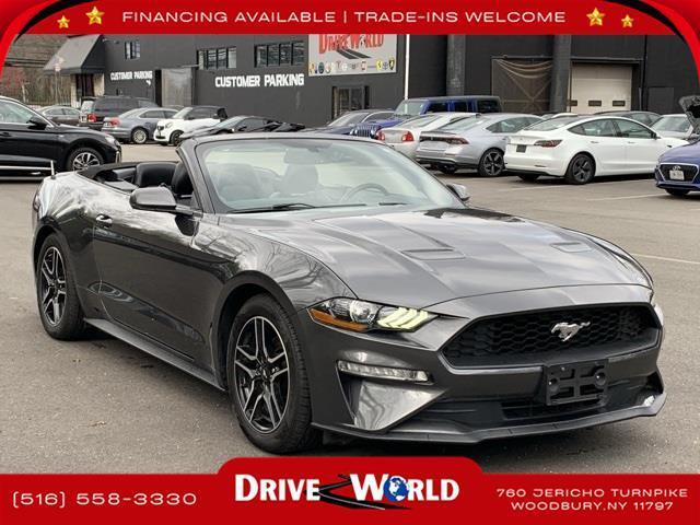 used 2018 Ford Mustang car, priced at $15,895