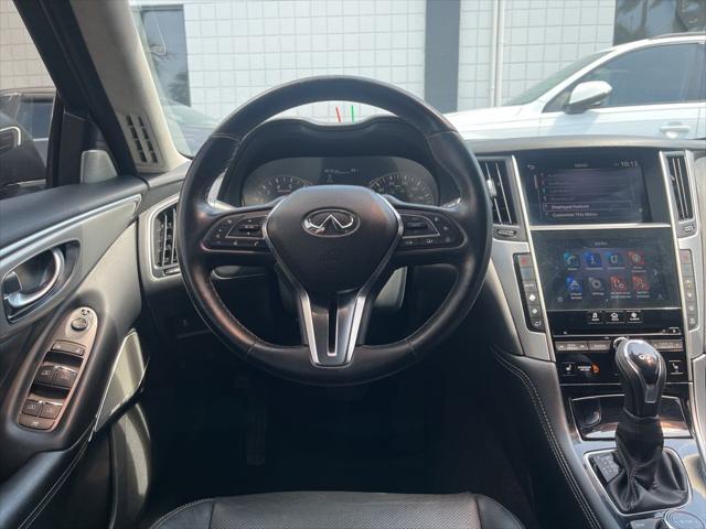 used 2021 INFINITI Q50 car, priced at $21,895