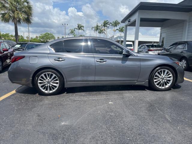 used 2021 INFINITI Q50 car, priced at $21,895