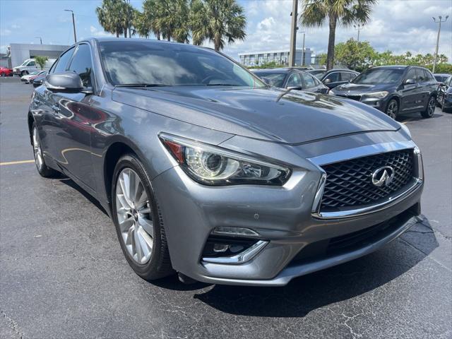 used 2021 INFINITI Q50 car, priced at $21,895