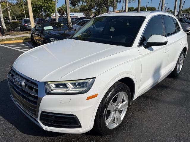 used 2018 Audi Q5 car, priced at $14,895