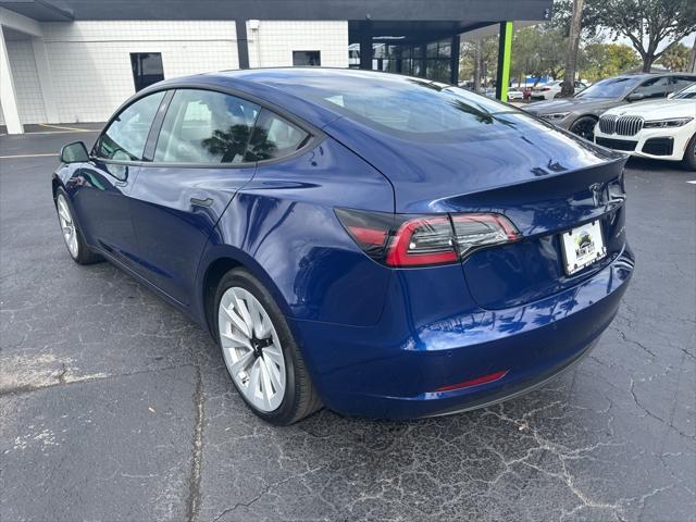 used 2022 Tesla Model 3 car, priced at $25,895