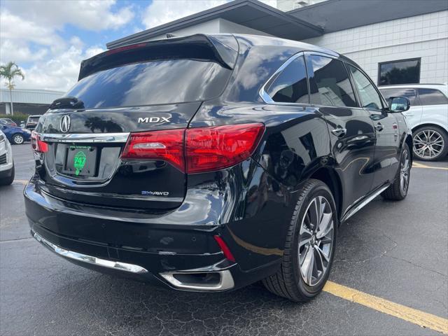 used 2020 Acura MDX Sport Hybrid car, priced at $19,895