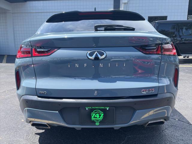 used 2022 INFINITI QX55 car, priced at $23,895