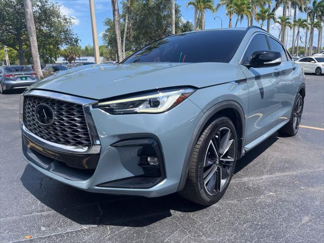 used 2022 INFINITI QX55 car, priced at $23,895