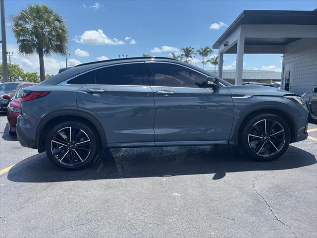 used 2022 INFINITI QX55 car, priced at $23,895