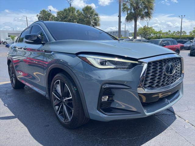 used 2022 INFINITI QX55 car, priced at $23,895